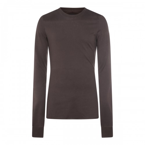 DARK GREY COTTON GIRDER KNITWEAR