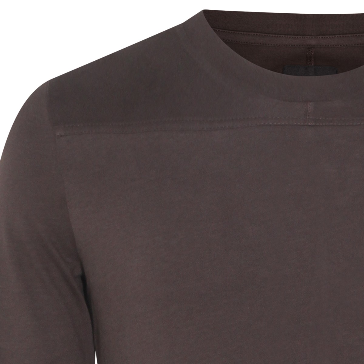 DARK GREY COTTON GIRDER KNITWEAR