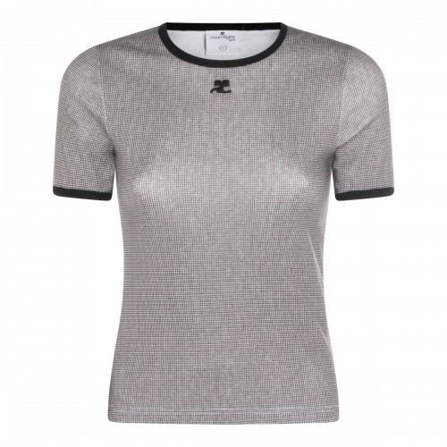 SILVER COTTON T-SHIRT