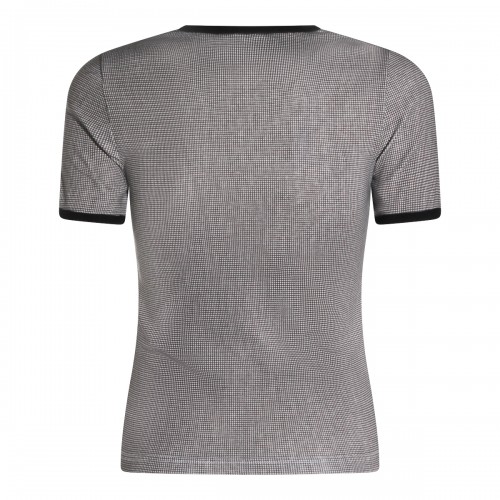 SILVER COTTON T-SHIRT