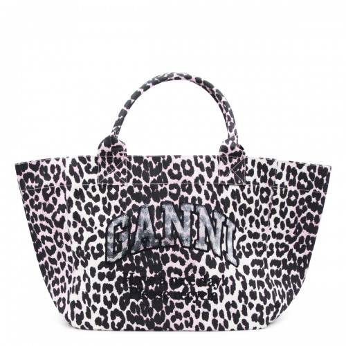 LEOPARD COTTON TOTE
