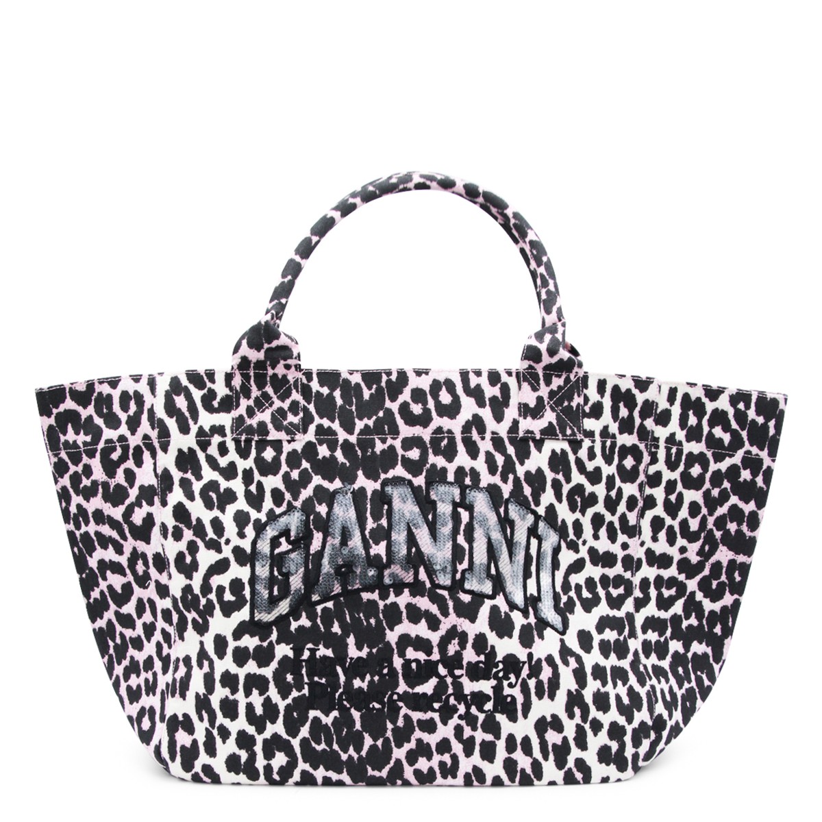 LEOPARD COTTON TOTE