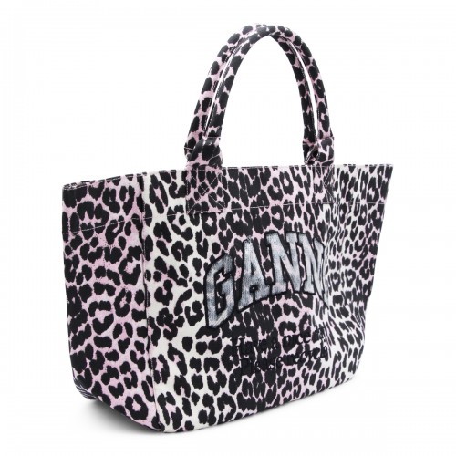 LEOPARD COTTON TOTE 2