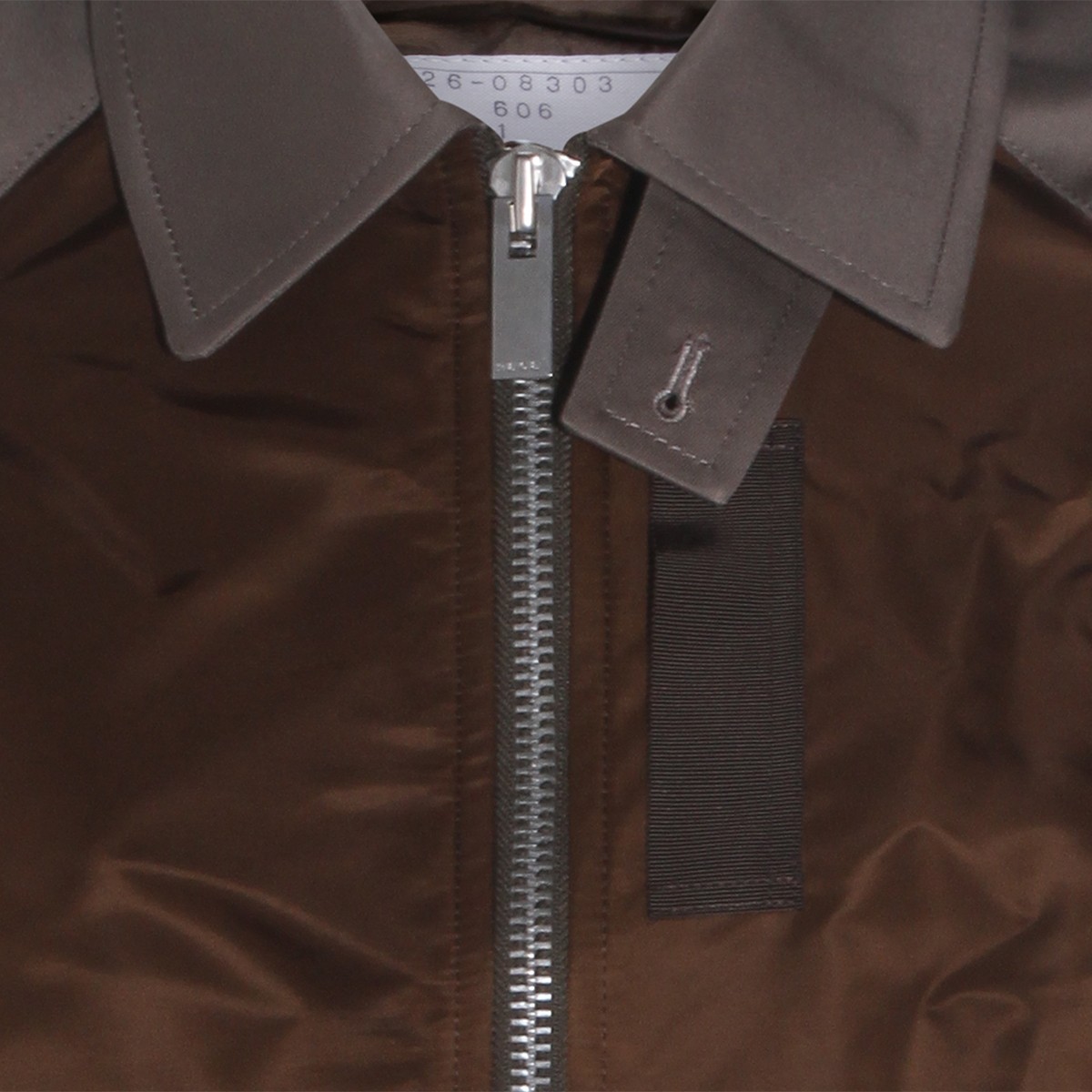 BROWN AND GREY CASUAL JACKET