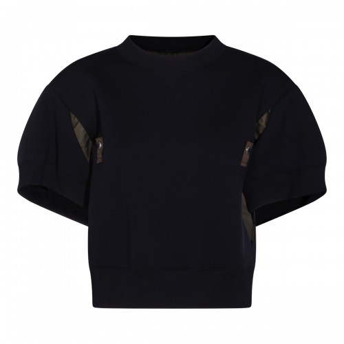 NAVY AND KHAKI COTTON...