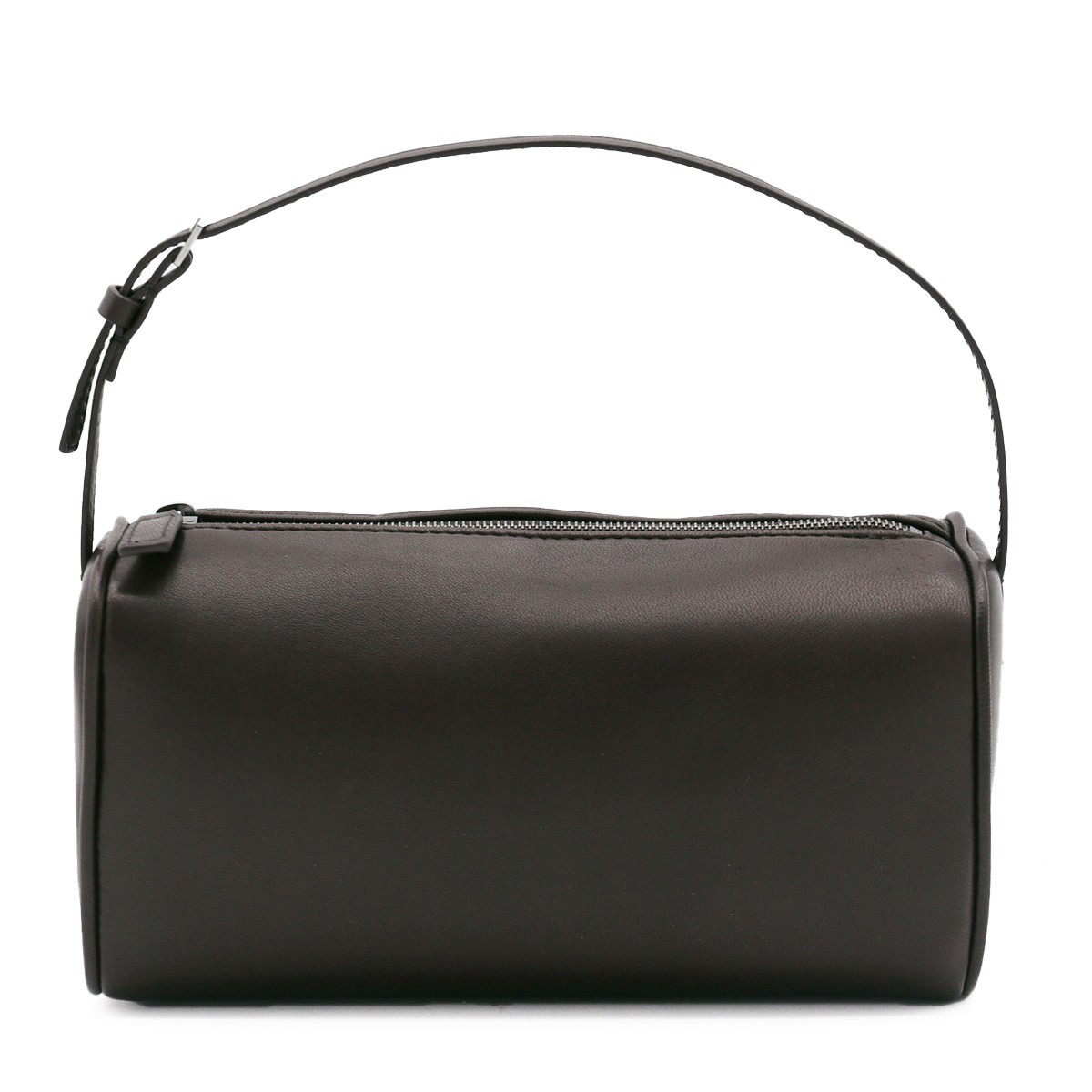 BROWN LEATHER 90S SHOULDER BAG