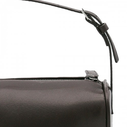 BROWN LEATHER 90S SHOULDER BAG