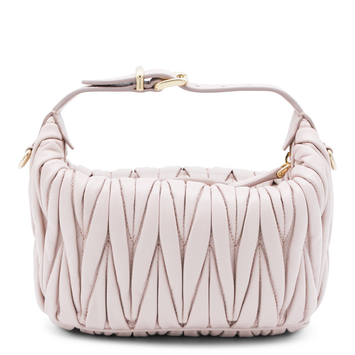 PINK LEATHER MINI BAG