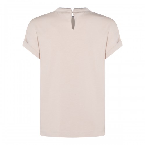 BEIGE COTTON T-SHIRT 2