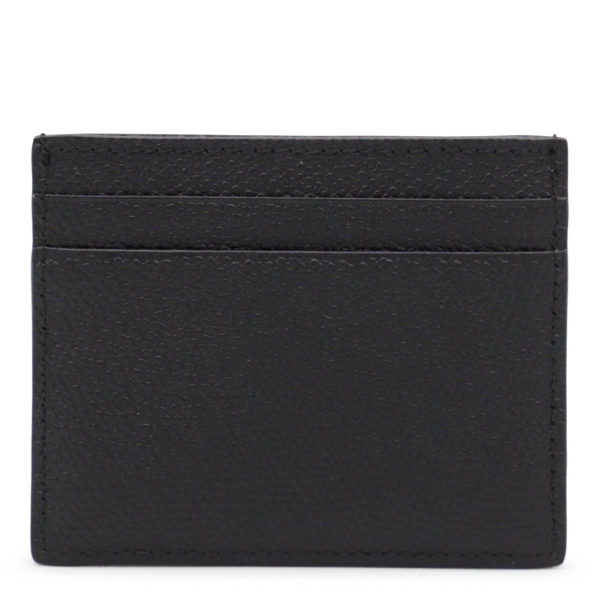 BLACK LEATHER CARD HOLDER