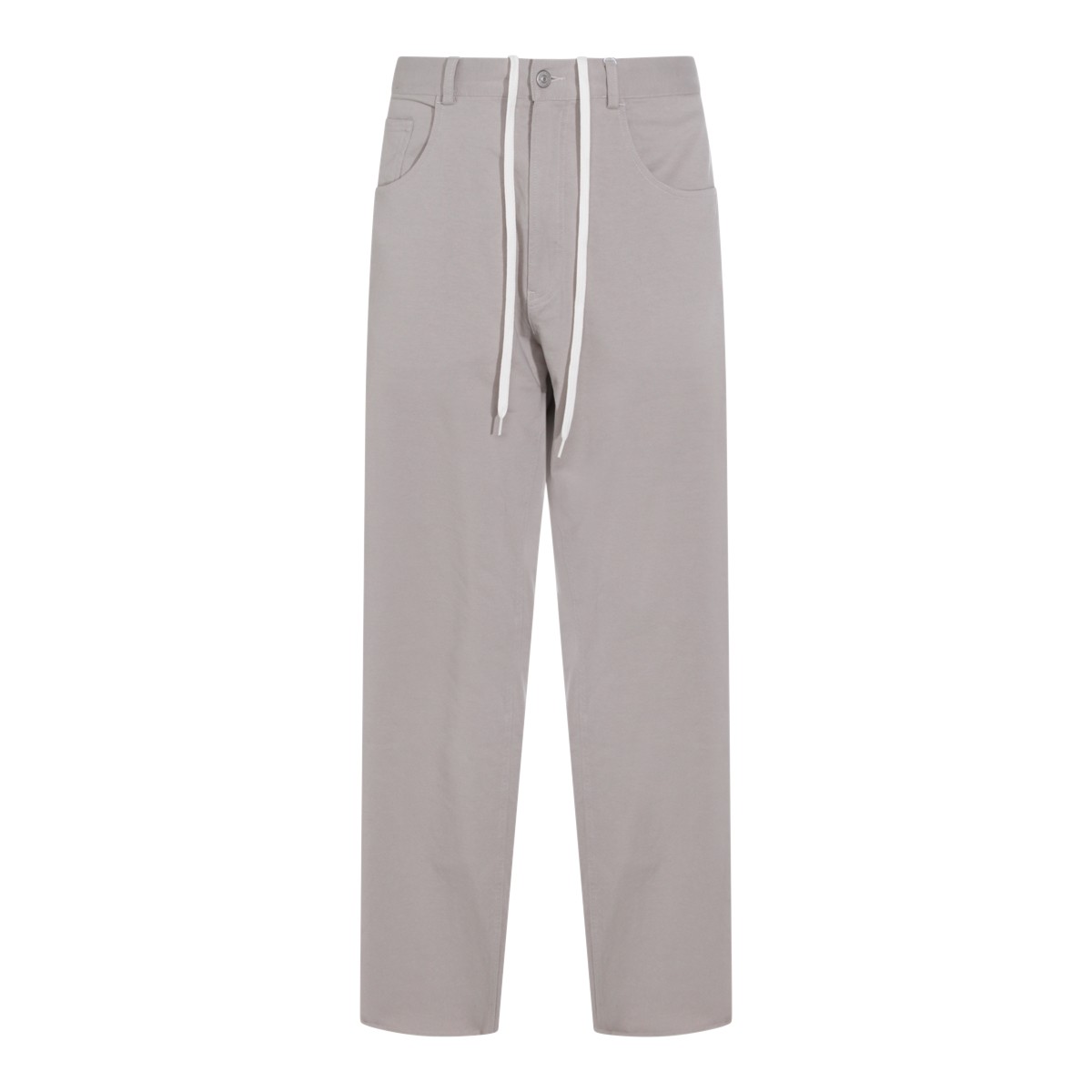 LIGHT GREY COTTON PANTS