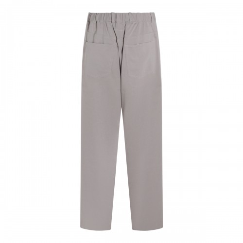 LIGHT GREY COTTON PANTS