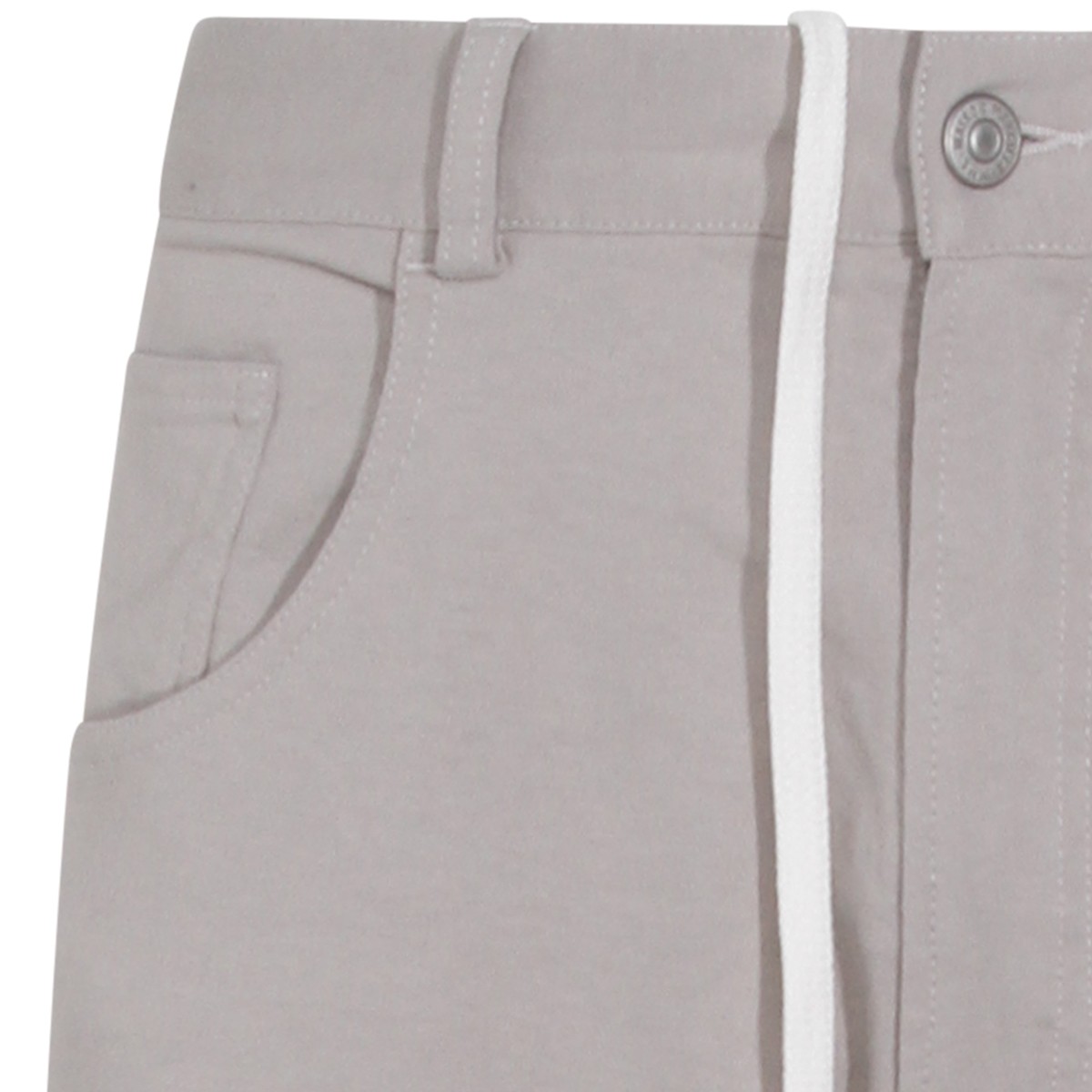 LIGHT GREY COTTON PANTS