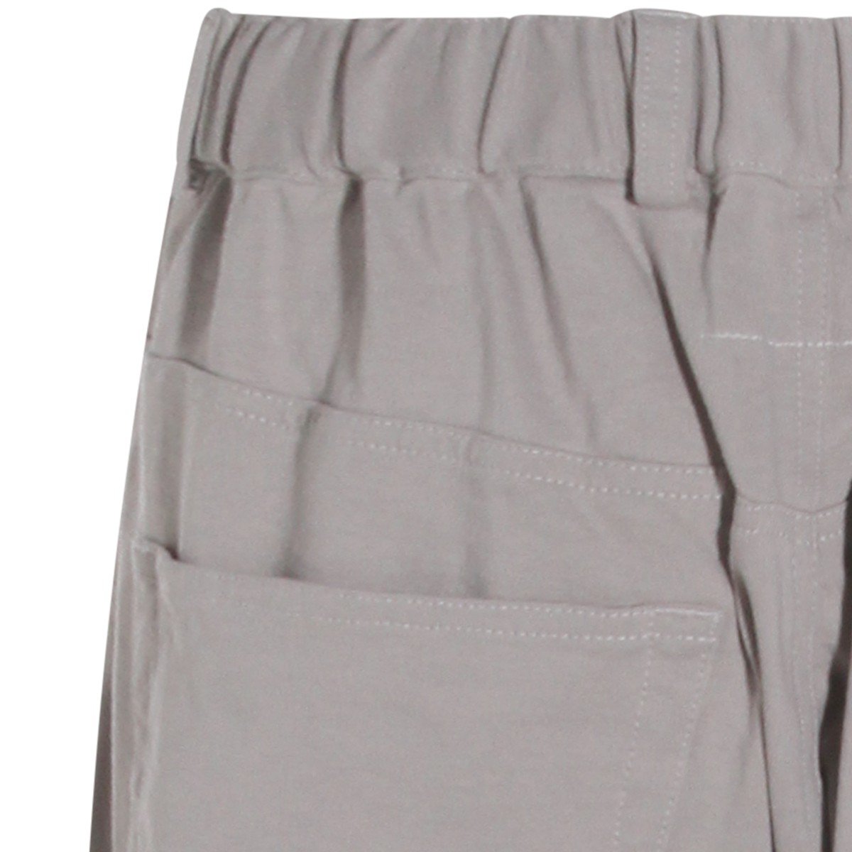 LIGHT GREY COTTON PANTS