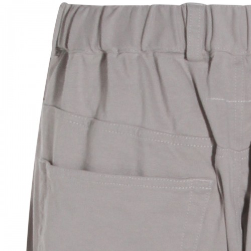 LIGHT GREY COTTON PANTS