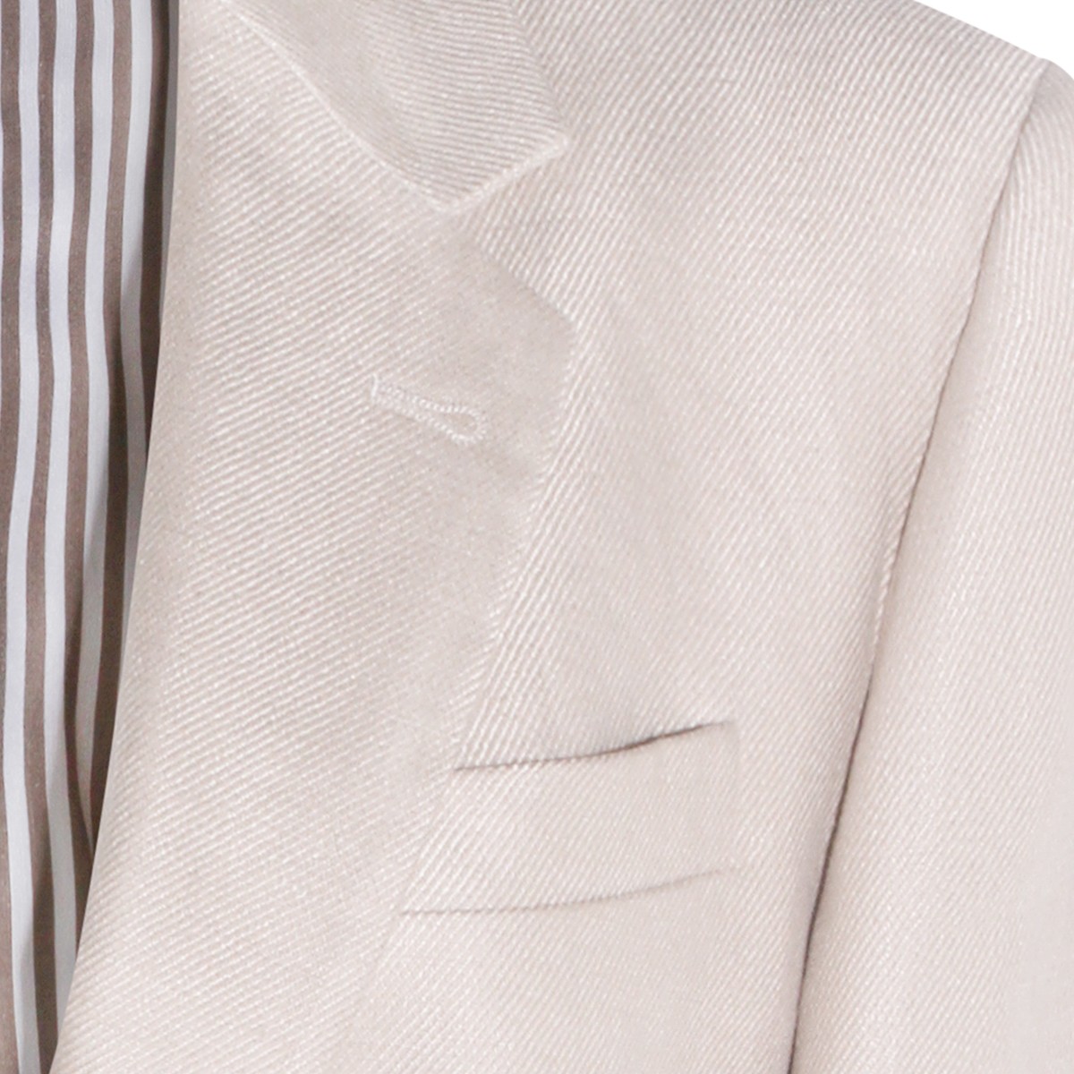 LIGHT BEIGE LINEN BLAZER