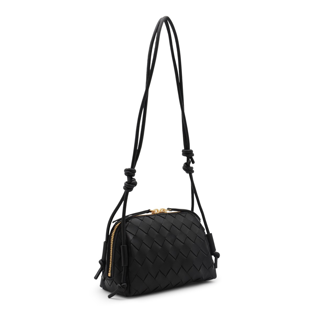 BLACK LEATHER CONCERT POUCH