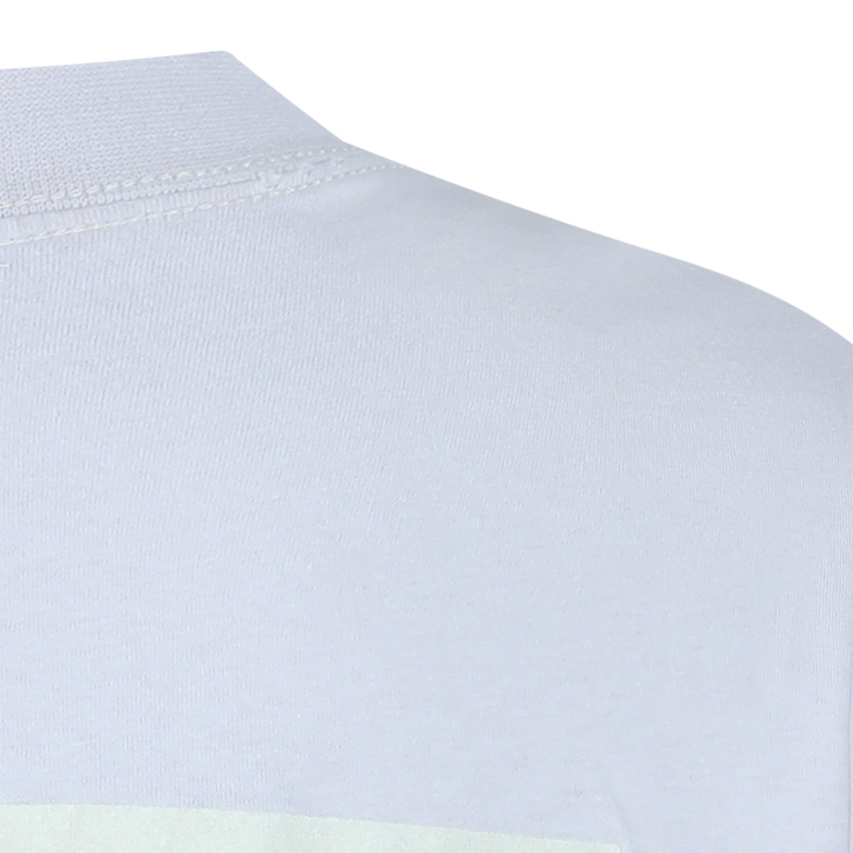 WHITE COTTON T-SHIRT