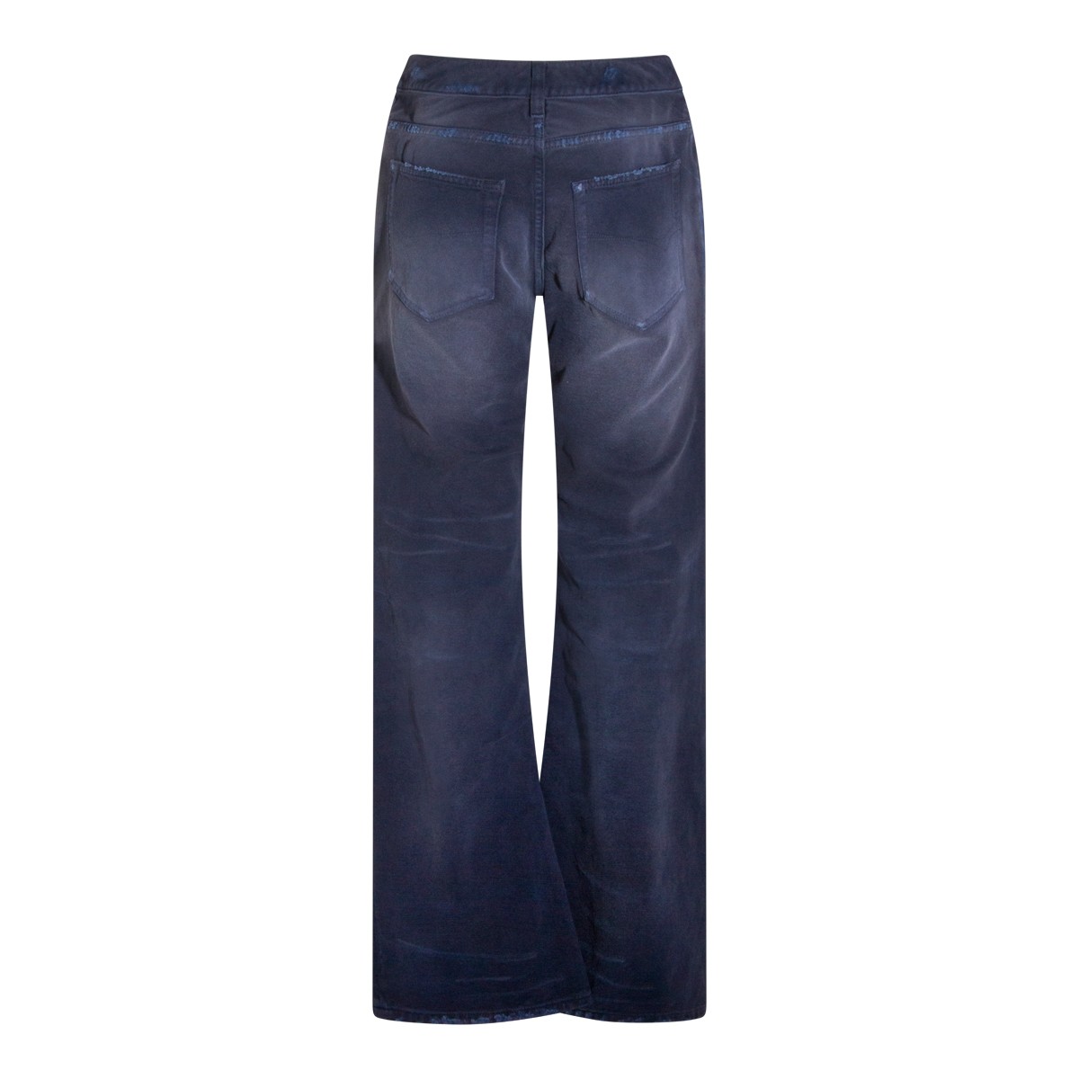 DARK BLUE COTTON JEANS