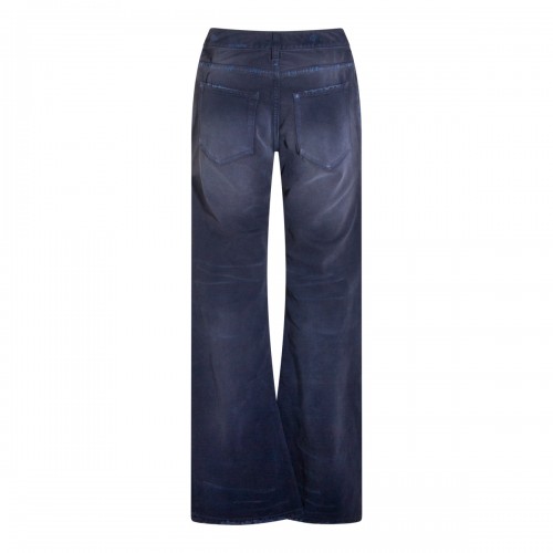 DARK BLUE COTTON JEANS