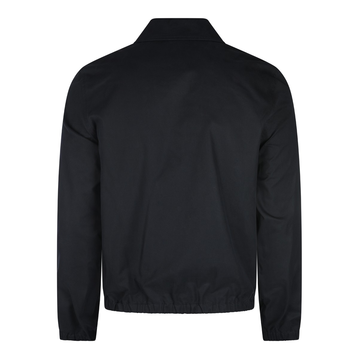 BLACK COTTON CASUAL JACKET