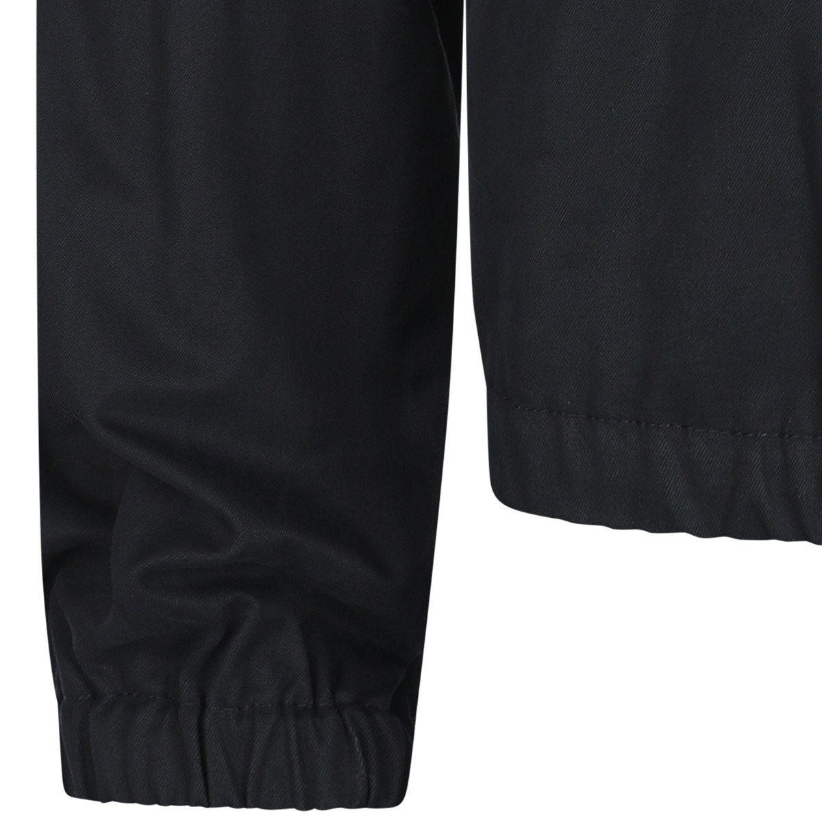 BLACK COTTON CASUAL JACKET