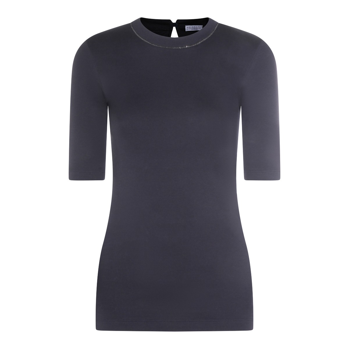 DARK BLUE COTTON KNITWEAR