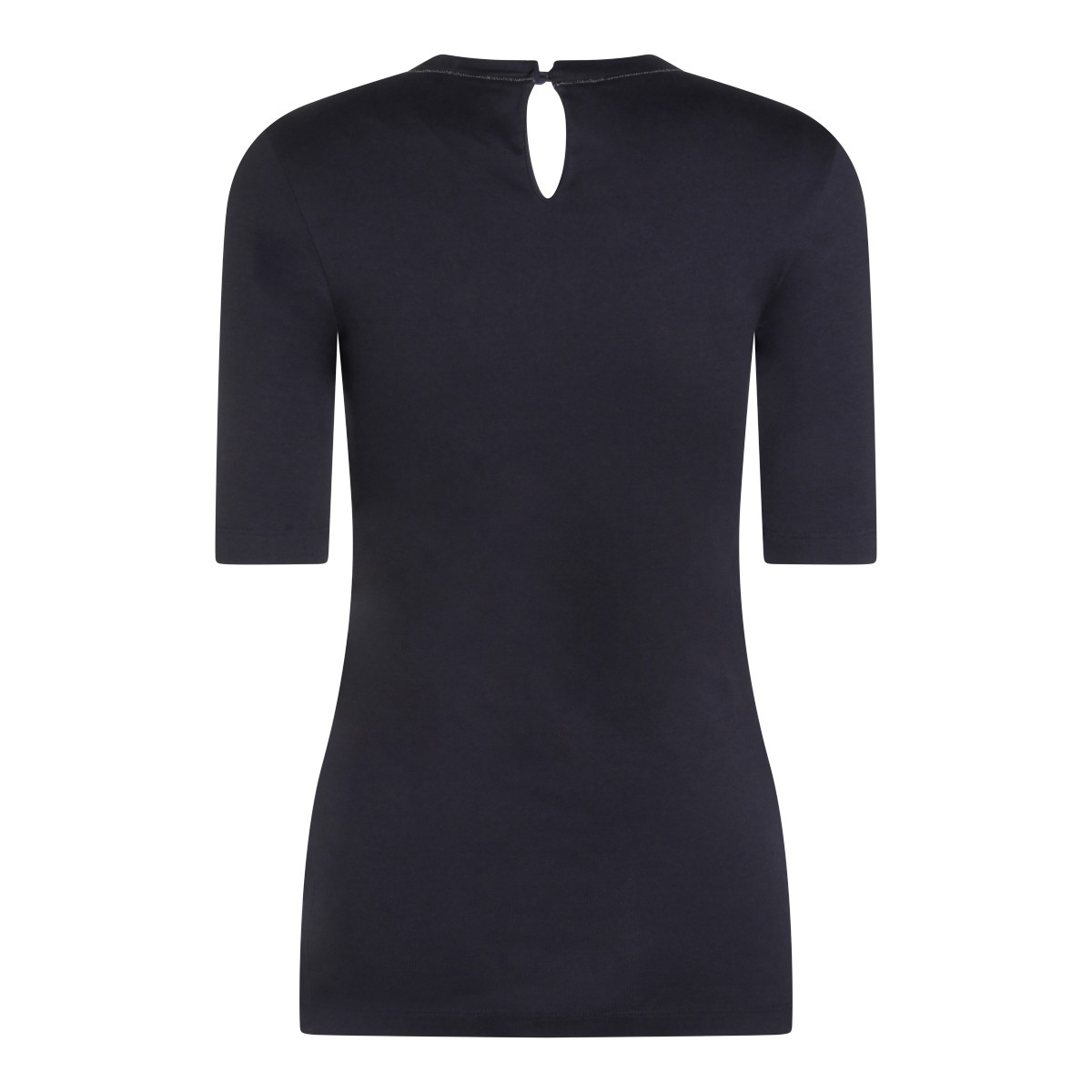 DARK BLUE COTTON KNITWEAR