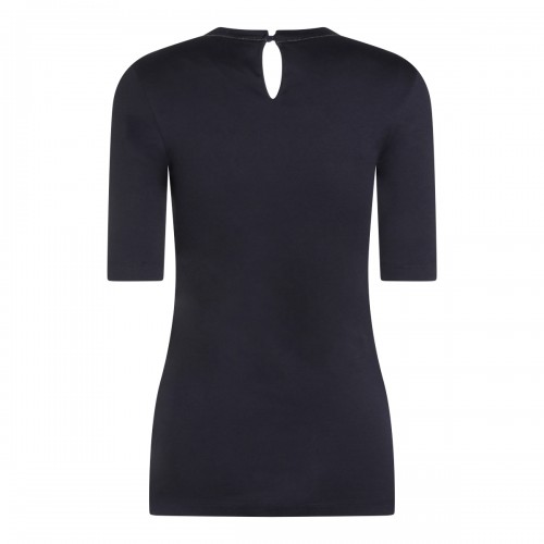 DARK BLUE COTTON KNITWEAR