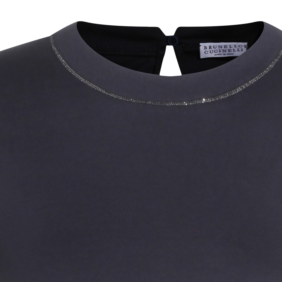 DARK BLUE COTTON KNITWEAR