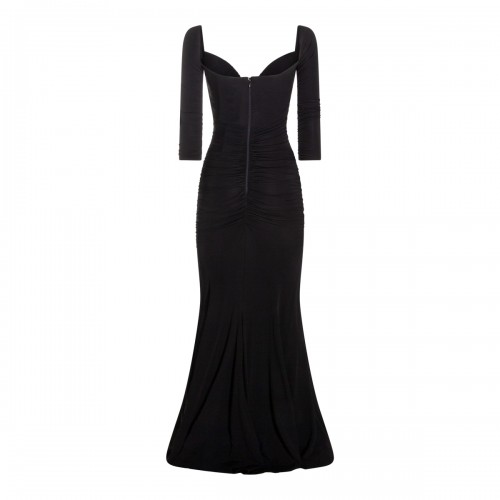 BLACK VISCOSE DRESS 2