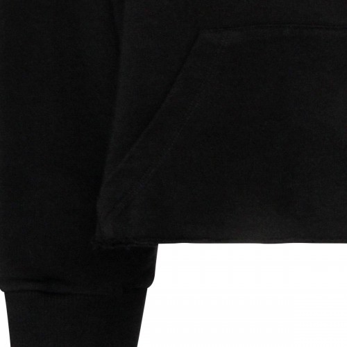 BLACK COTTON SWEATSHIRT