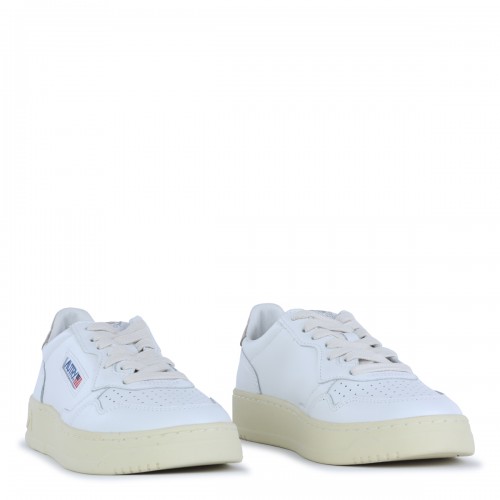 WHITE LEATHER 01 SNEAKERS