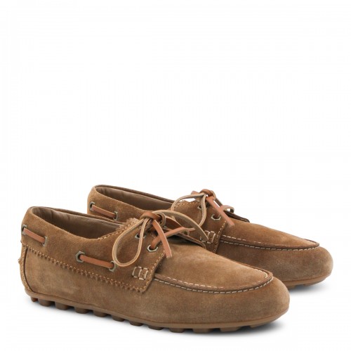 BROWN LEATHER LOAFERS