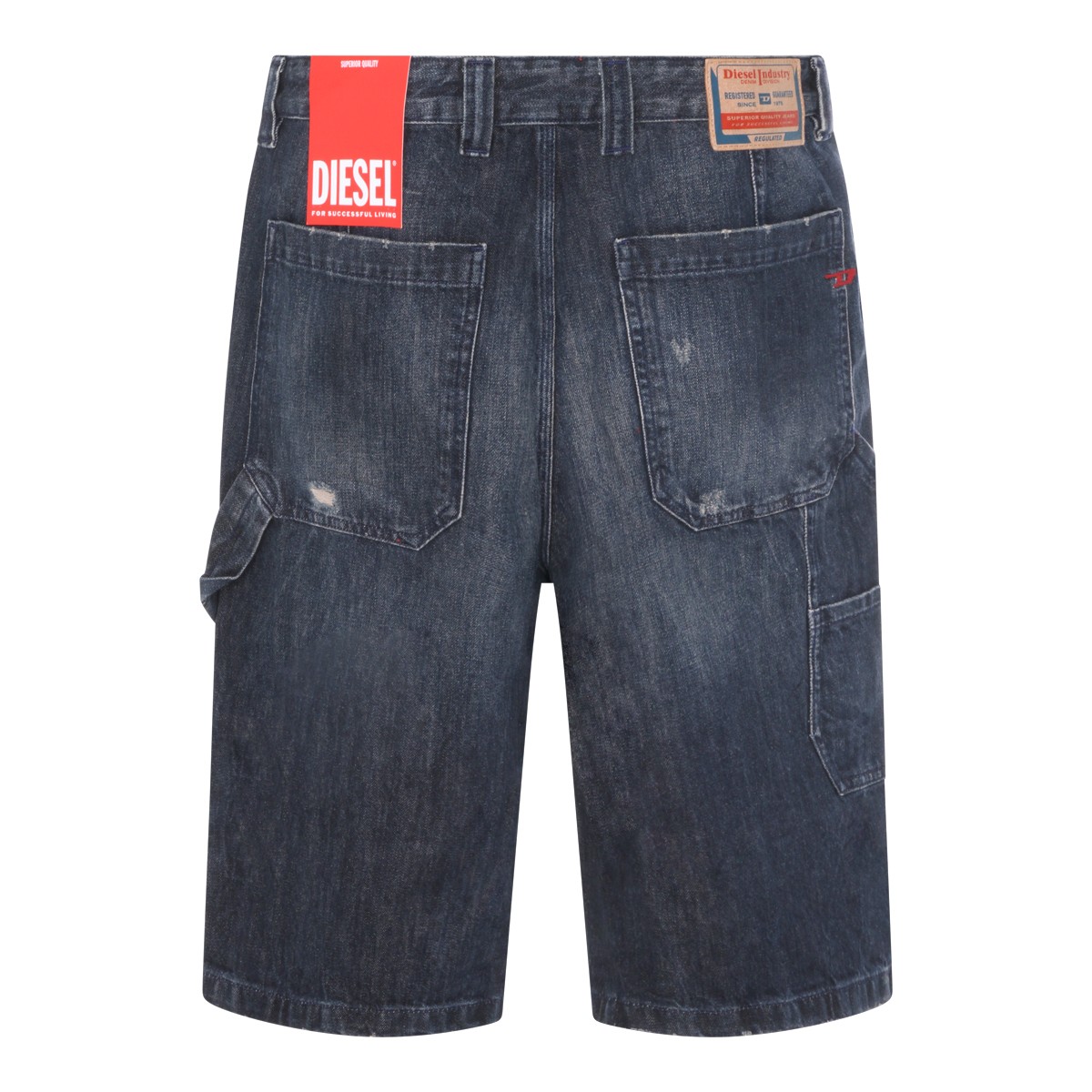 DARK BLUE COTTON SHORT