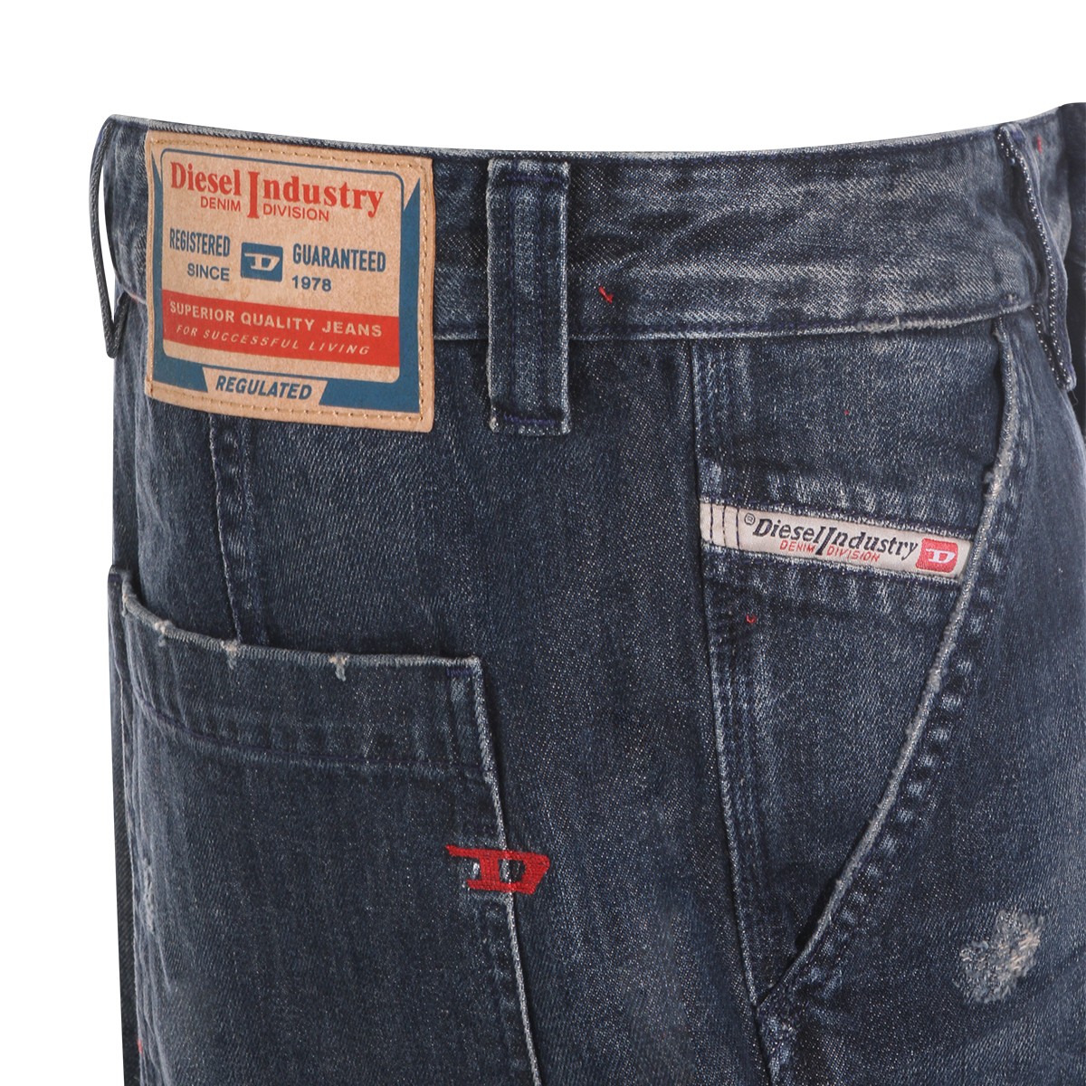 DARK BLUE COTTON SHORT