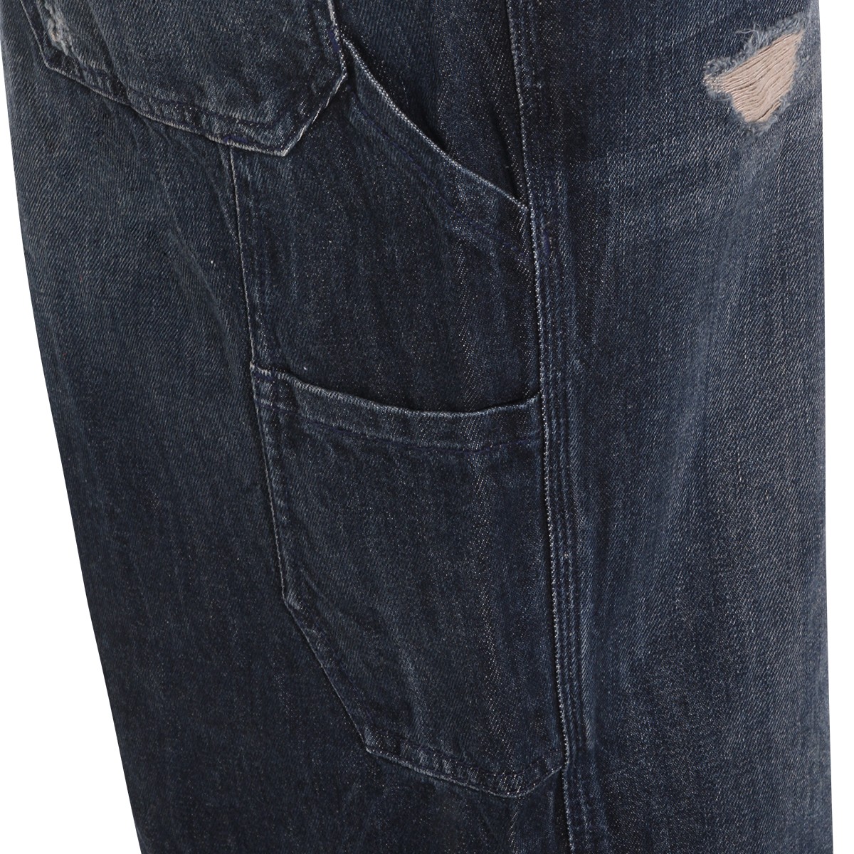 DARK BLUE COTTON SHORT