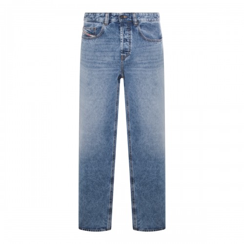 LIGHT BLUE COTTON 2001 D-MACRO JEANS