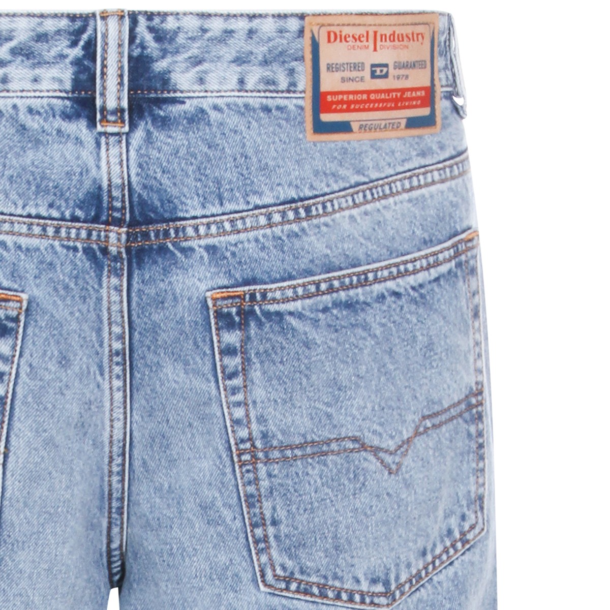 LIGHT BLUE COTTON 2001 D-MACRO JEANS