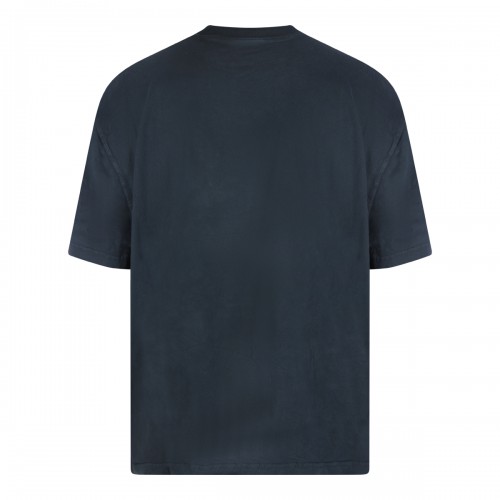 BLACK COTTON T-SHIRT