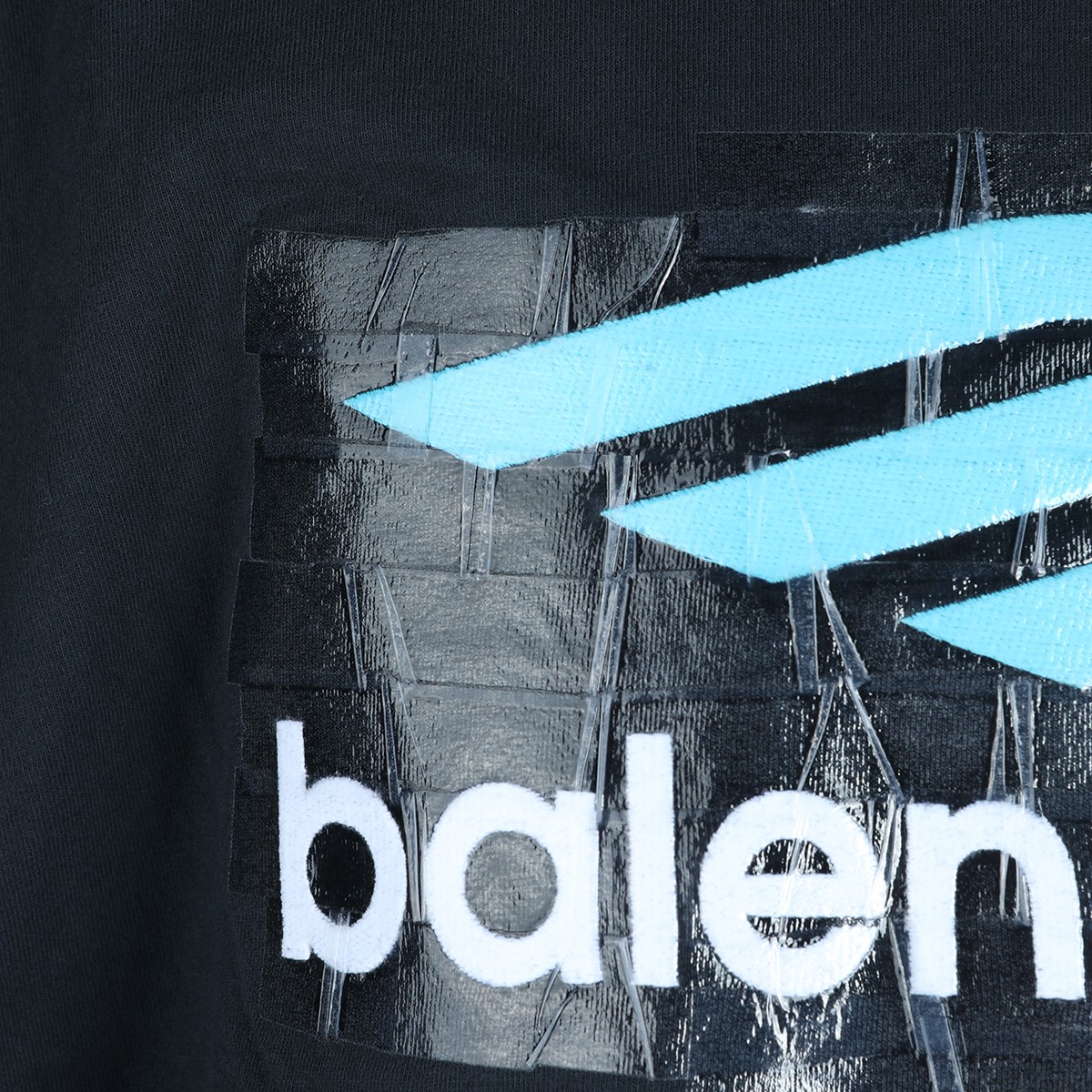 BLACK COTTON T-SHIRT