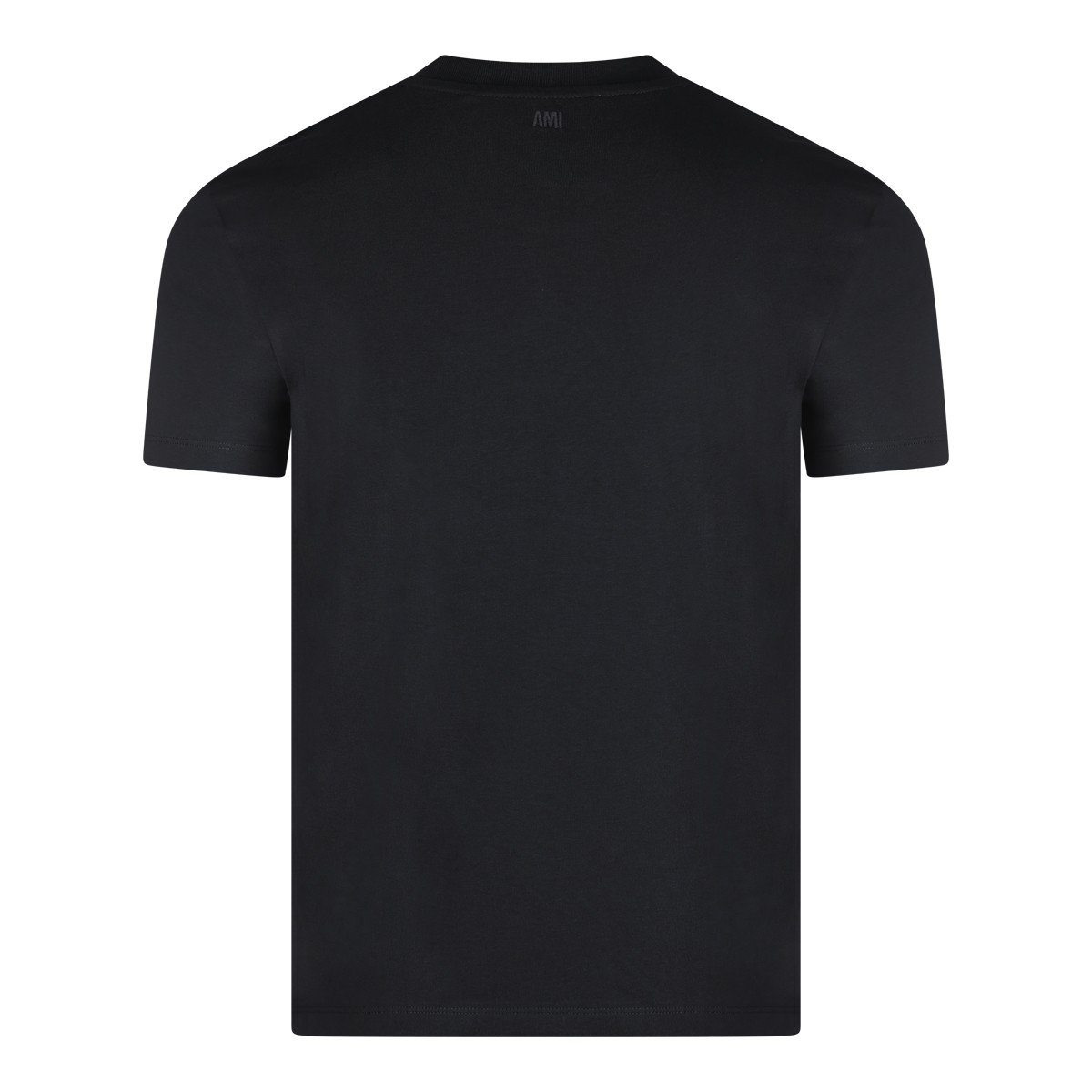 BLACK COTTON T-SHIRT