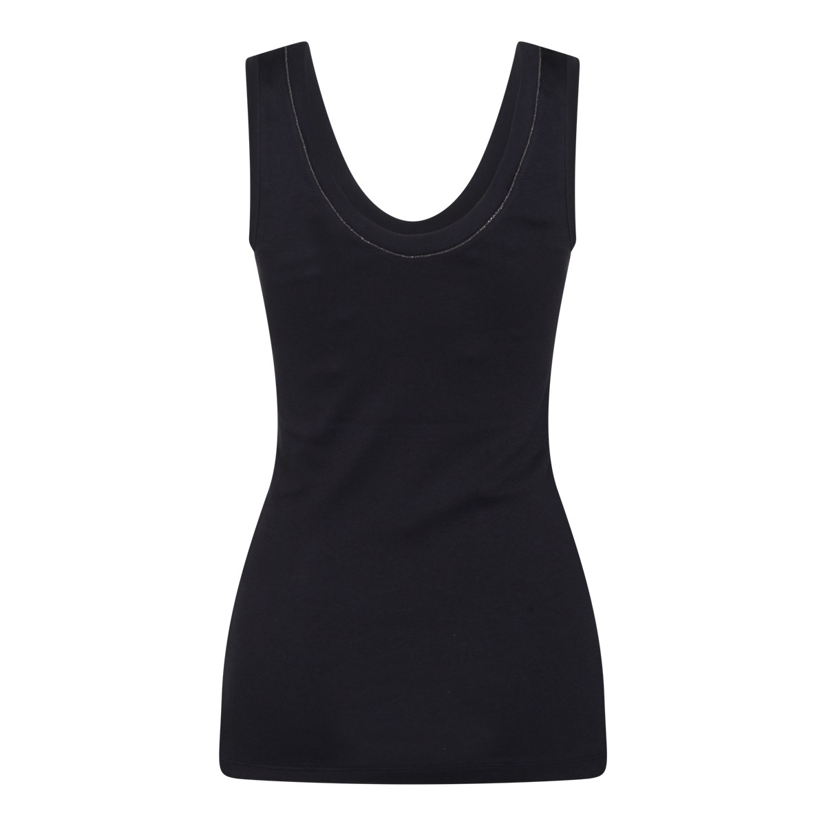 DARK BLUE COTTON TOP