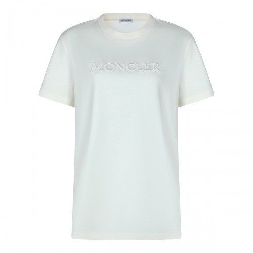 IVORY COTTON T-SHIRT