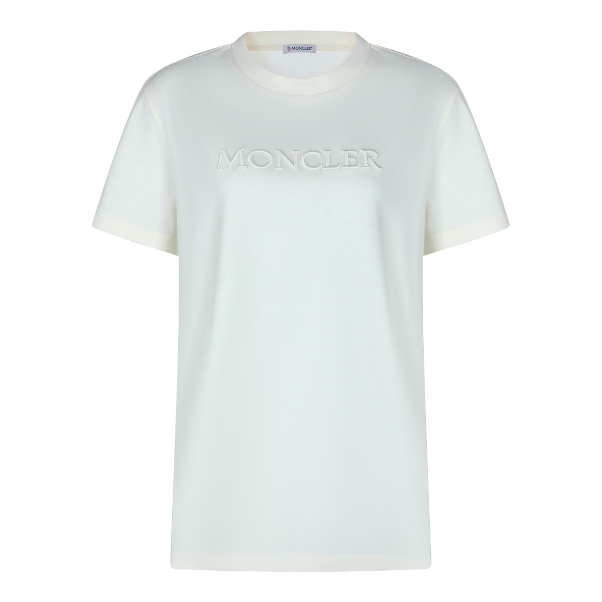 IVORY COTTON T-SHIRT
