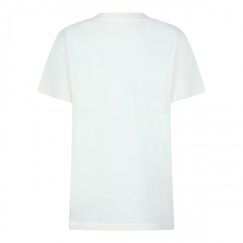 IVORY COTTON T-SHIRT