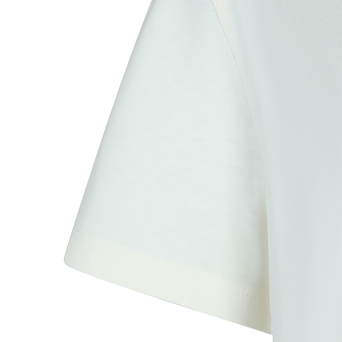 IVORY COTTON T-SHIRT