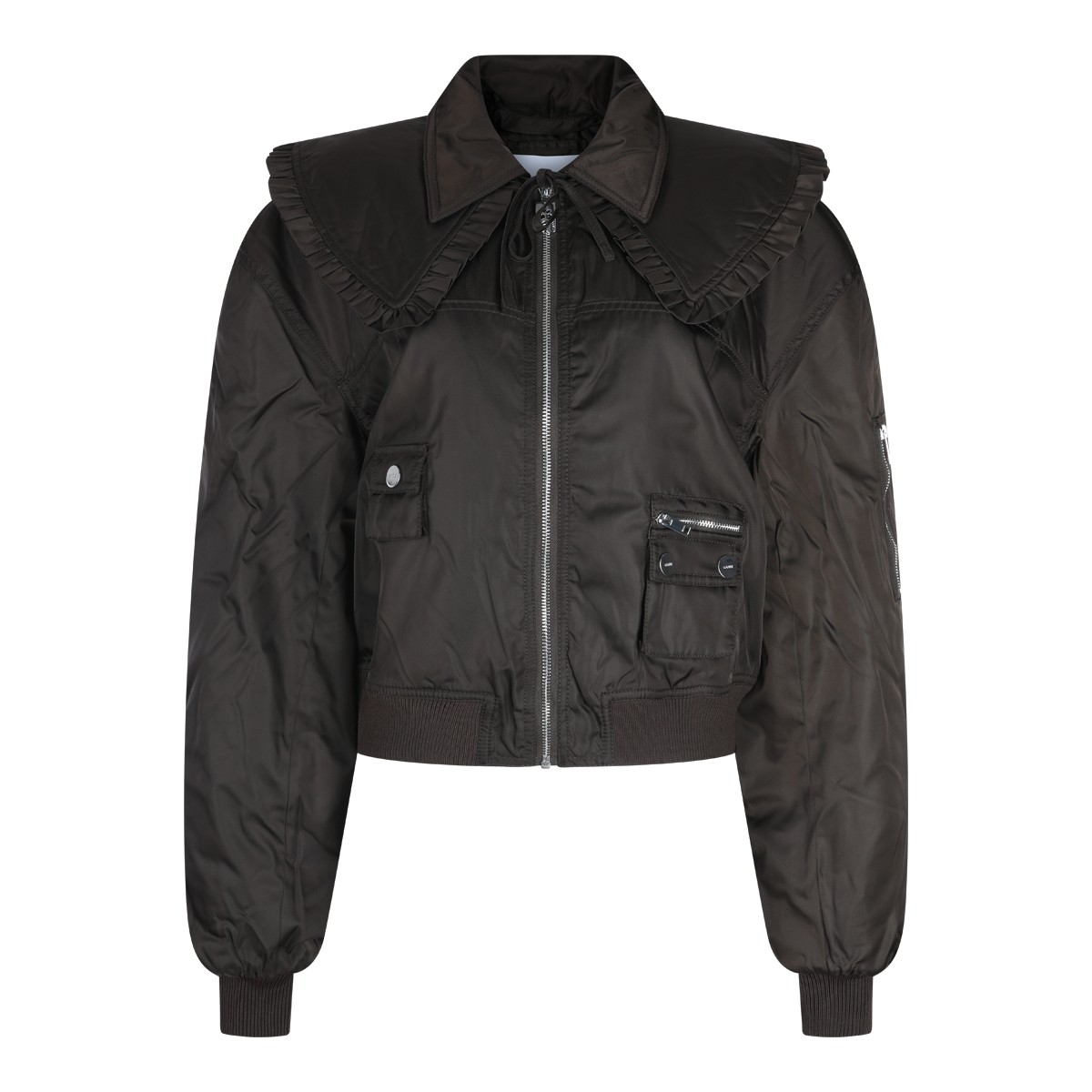 DARK BROWN CASUAL JACKET