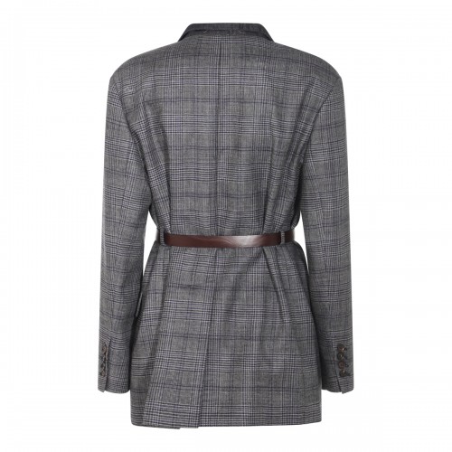 GREY WOOL BLAZER 2