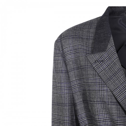 GREY WOOL BLAZER